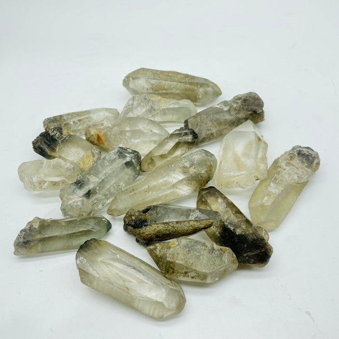 17 Pieces Raw Black Rutile Crystals