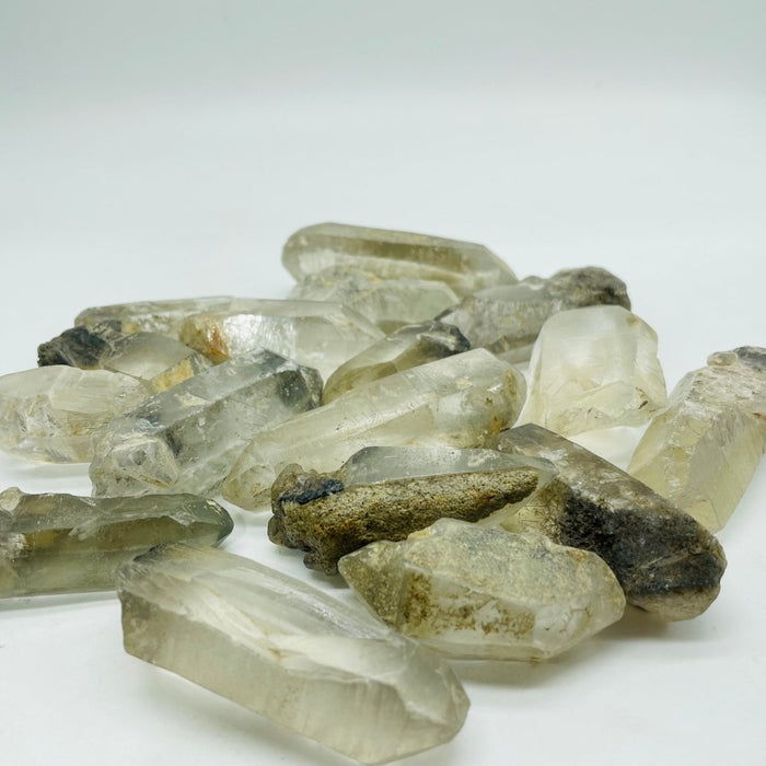 17 Pieces Raw Black Rutile Crystals