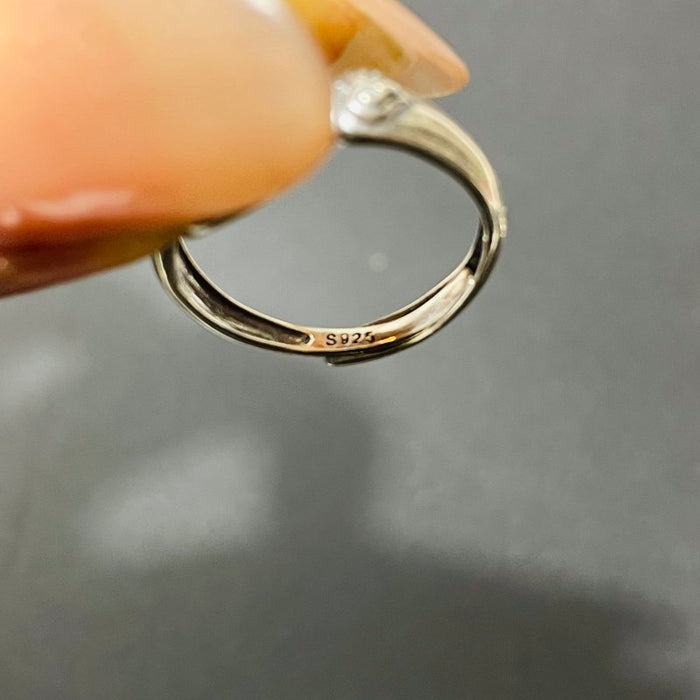 17 Pieces Rutile Quartz Different Styles Sterling Silver Ring
