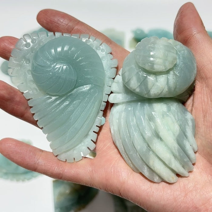 18 Pieces Caribbean Calcite Sea Animals Carving Wholesale