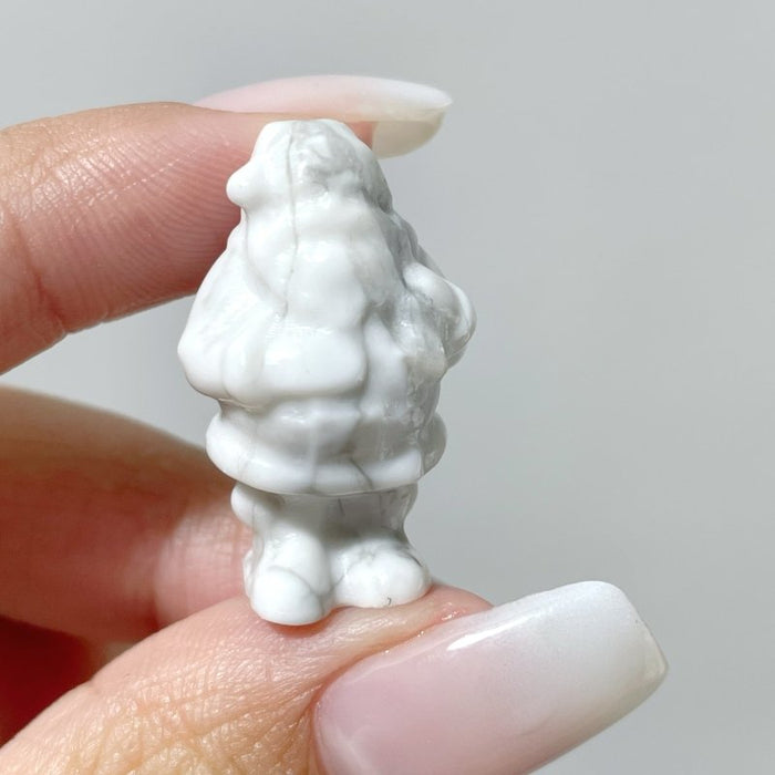 1in Howlite Santa Claus Christmas Carving Wholesale