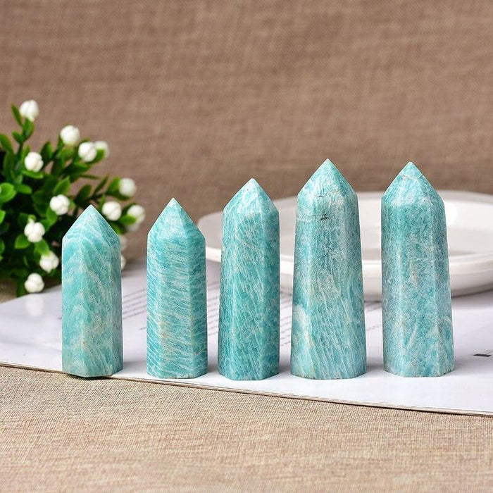 Amazonite Tower Point Wholesale