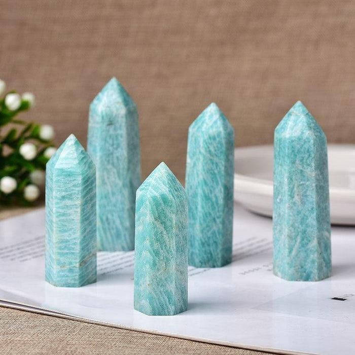 Amazonite Tower Point Wholesale