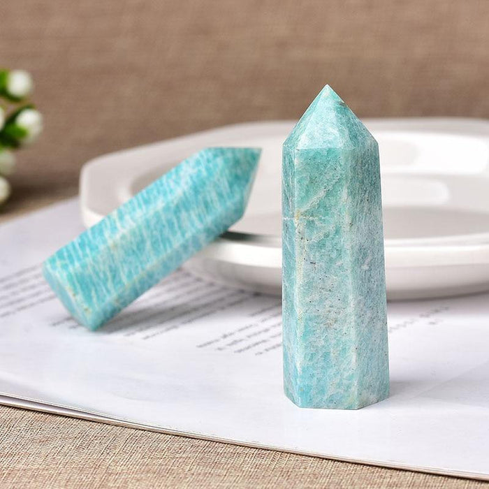 Amazonite Tower Point Wholesale