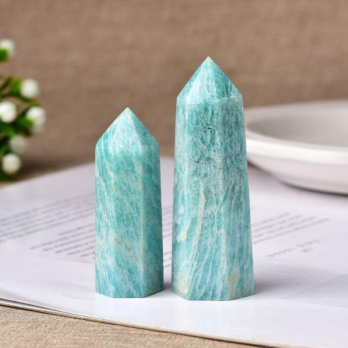 Amazonite Tower Point Wholesale