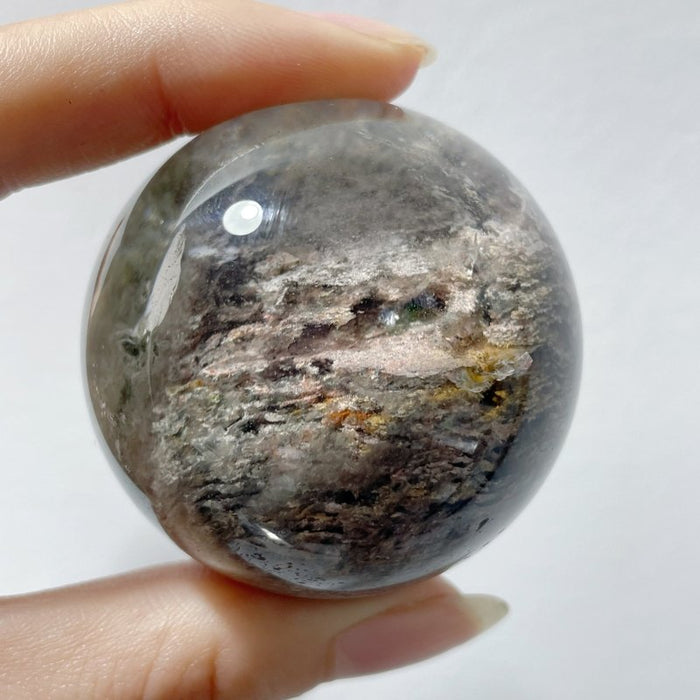 2 Pieces Beautiful Garden Quartz Sphere