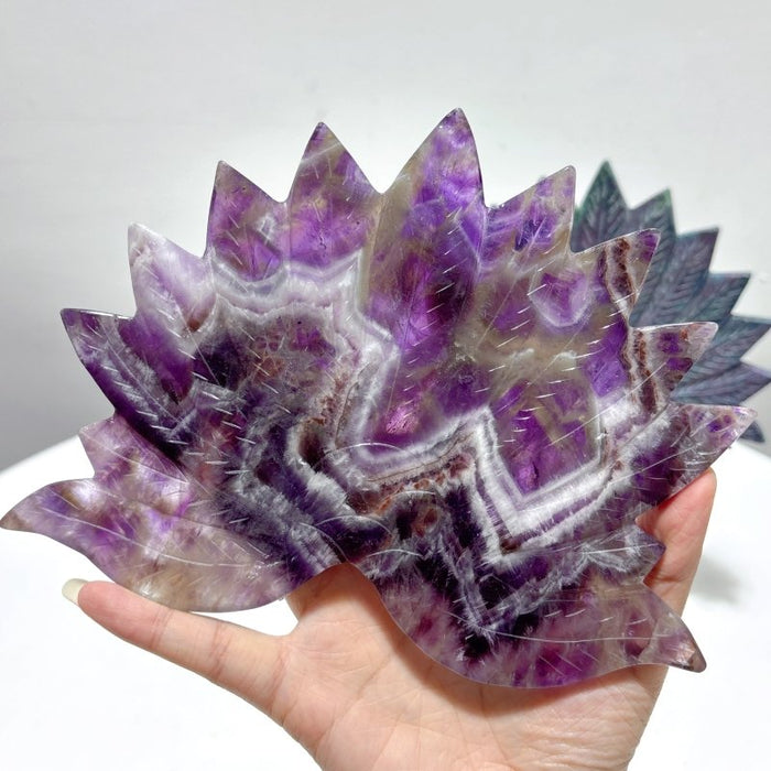 2 Pieces Beautiful Peacock Wing With Stand Ruby In Kyanite Chevron Amethyst