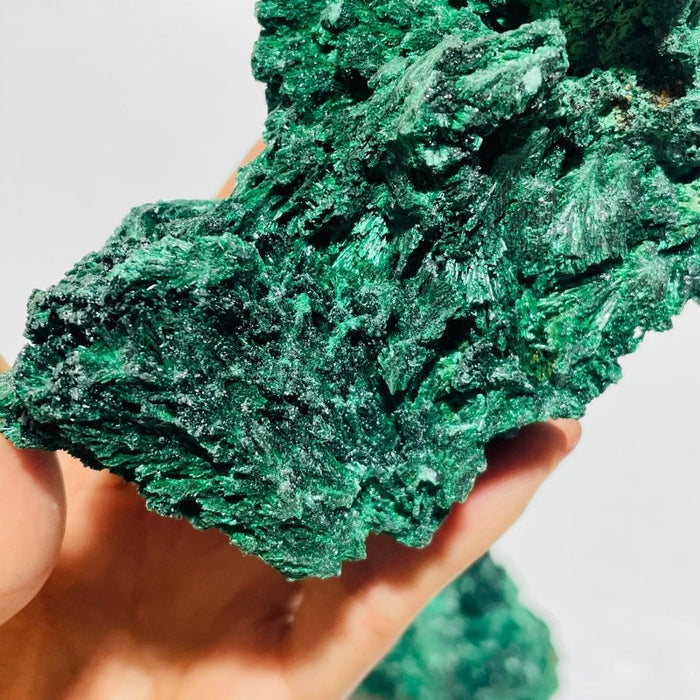2 Pieces High Quality Large Raw Malachite Specimen