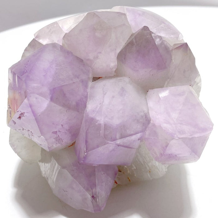 2 Pieces Large Amethyst Cluster Egg Bottom Polished