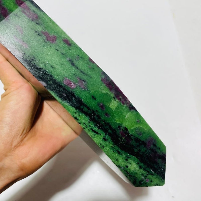 2 Pieces Large Ruby Zoisite Free Form