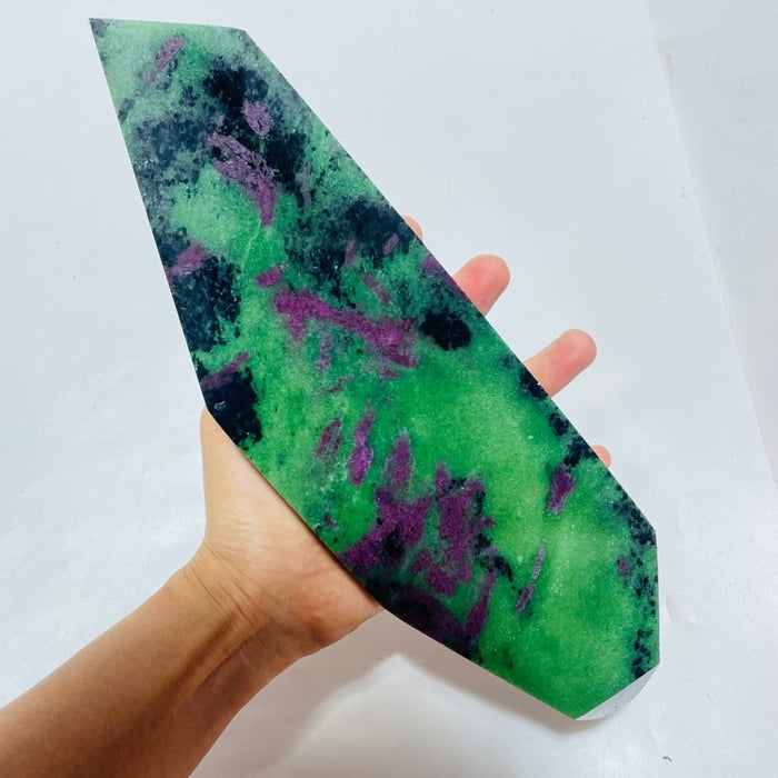 2 Pieces Large Ruby Zoisite Free Form