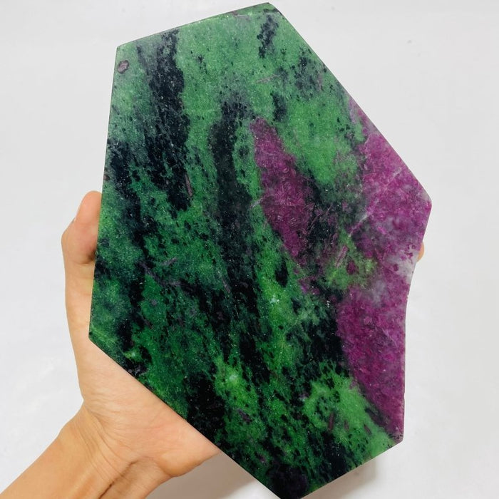2 Pieces Large Ruby Zoisite Free Form