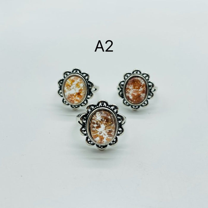 2 Style Beautiful Garden Quartz Ring Wholesale