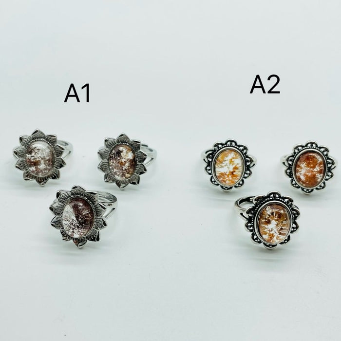 2 Style Beautiful Garden Quartz Ring Wholesale