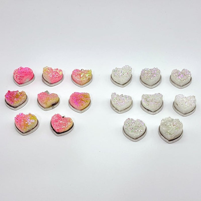 2 Types Aura Cluster Heart Pendant Wholesale