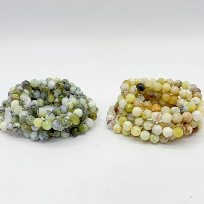 2 Types Bracelet Green Yellow Opal Bracelet Wholesale