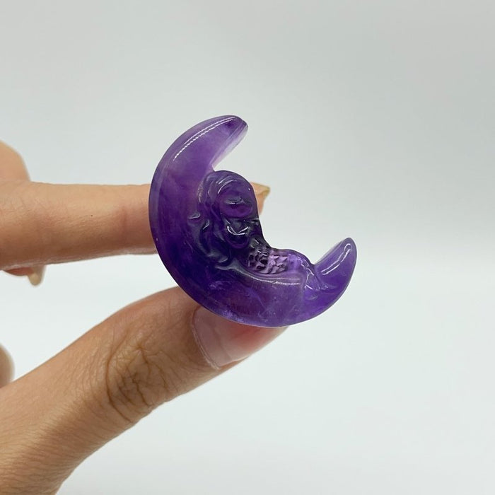 2 Types Dolphin & Mermaid On The Moon Amethyst Car Air Vent Clips Wholesale