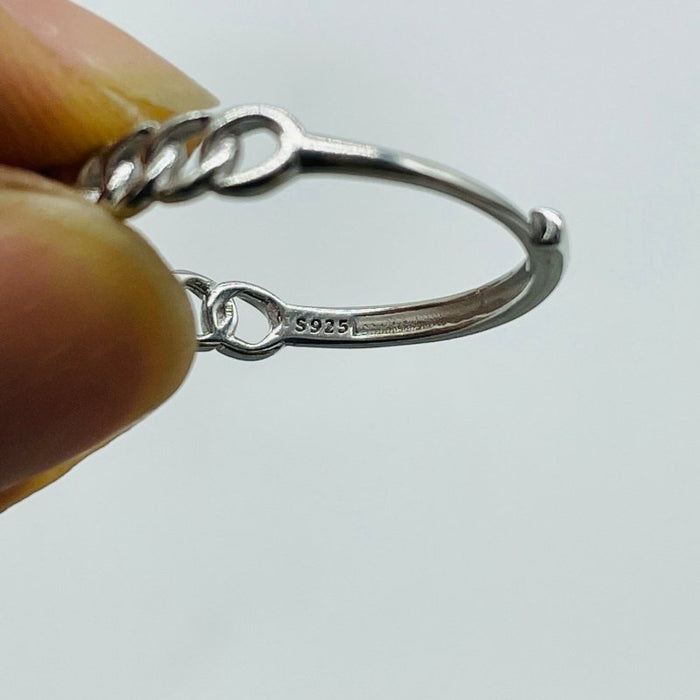 20 Pieces Beautiful Black Rutile Quartz Different Styles Sterling Silver Ring