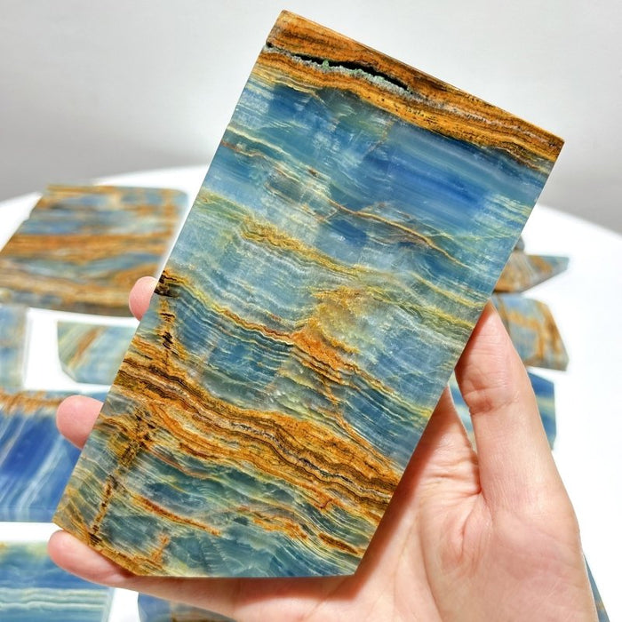 20 Pieces High Quality Blue Onyx Slab
