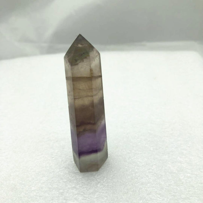 Purple Fluorite Crystal Point Tower Wholesale