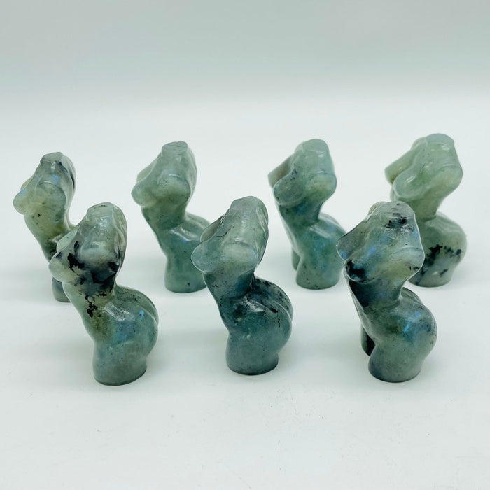 2.1Inch Labradorite Goddess Carving Wholesale Closeout