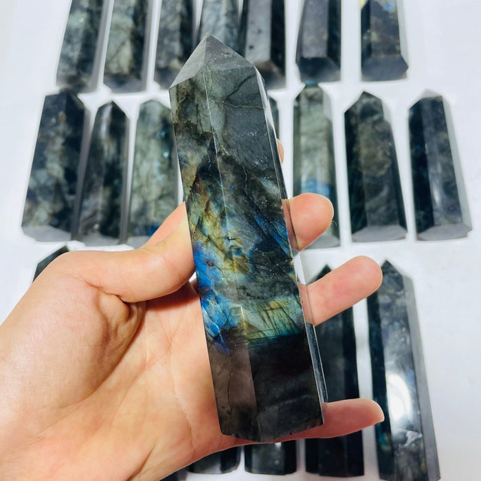23 Pieces Labradorite Tower Point Clearance