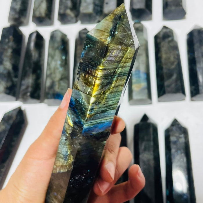23 Pieces Labradorite Tower Point Clearance