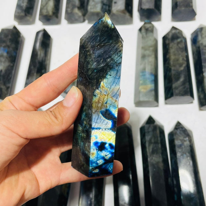 23 Pieces Labradorite Tower Point Clearance