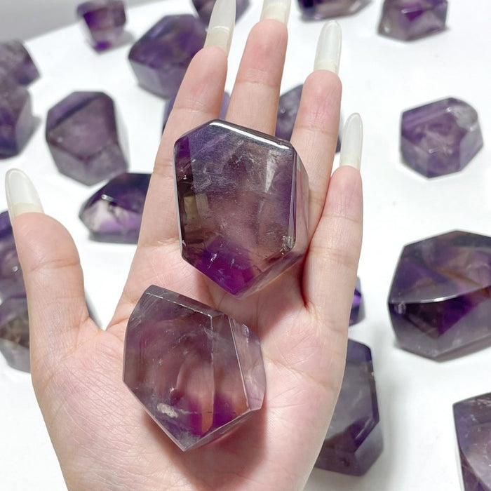 24 Pieces God's Fingerprint Ametrine Free Form