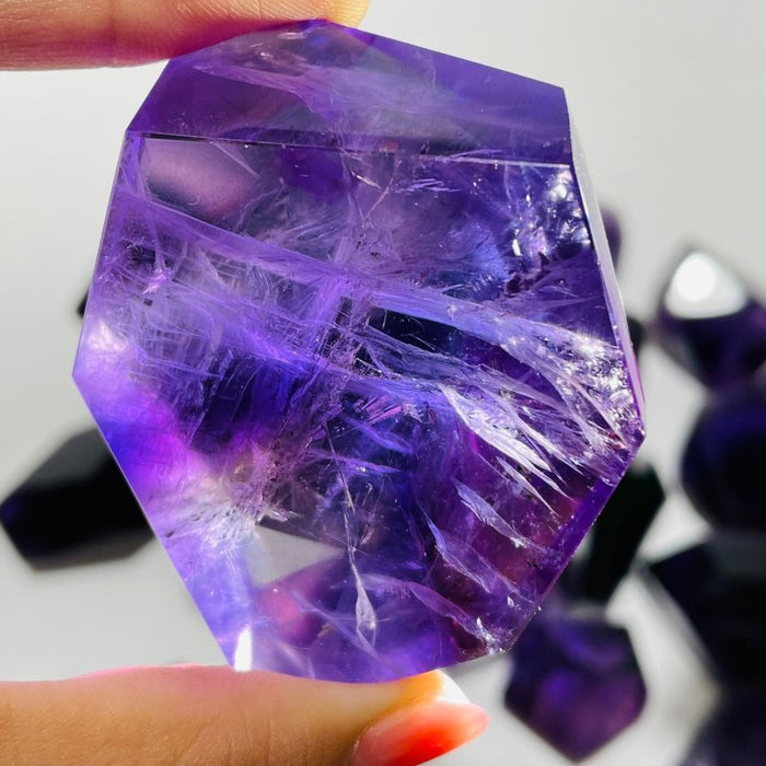 26 Pieces High Quality Brazil Amethyst Free Form