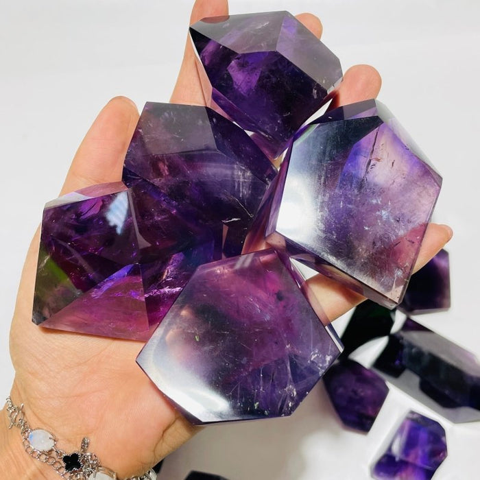 26 Pieces High Quality Brazil Amethyst Free Form
