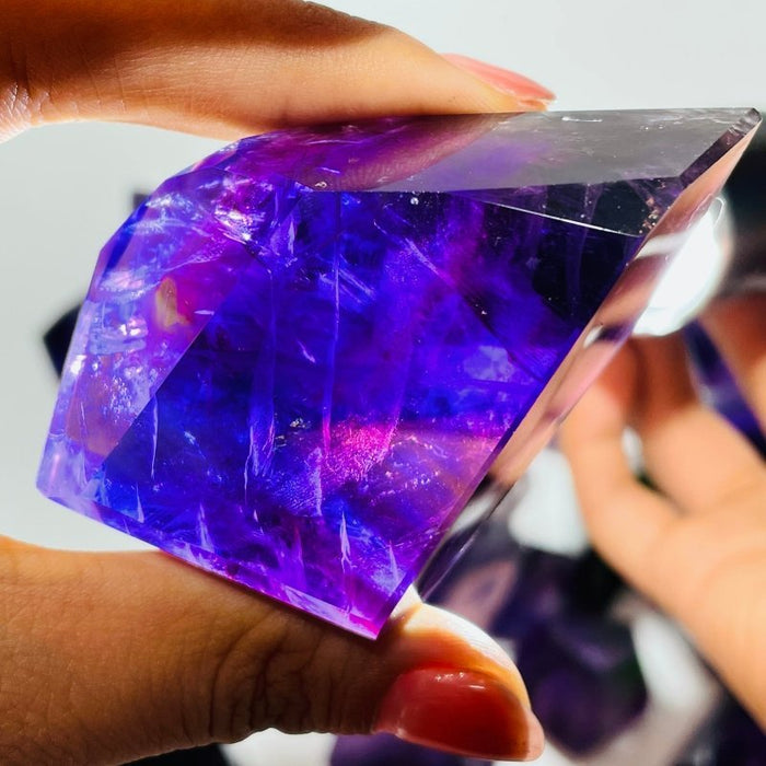 26 Pieces High Quality Brazil Amethyst Free Form
