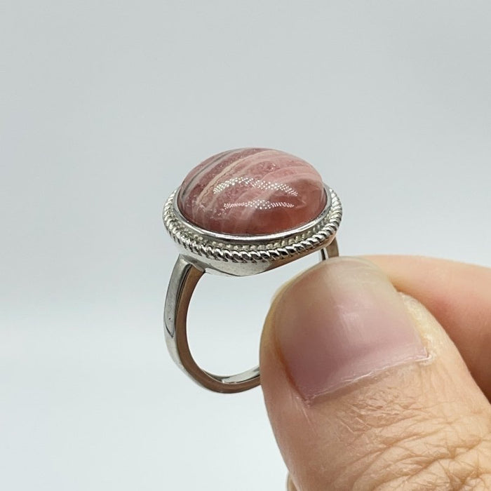 27 Pieces Rhodochrosite Different Styles Ring