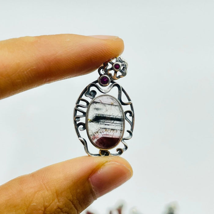 28 Pieces S925 Auralite 23 Crystal Different Styles Beautiful Pendant