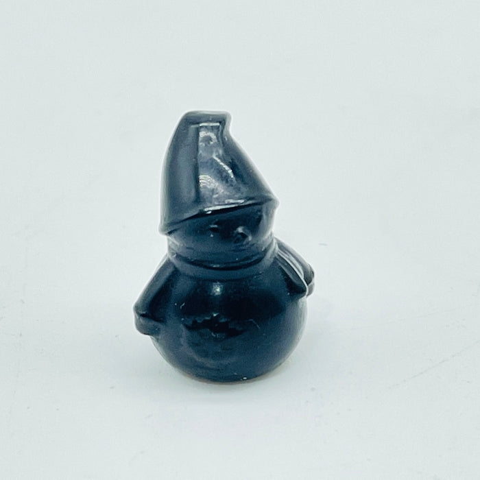 8 Types Mini Black Obsidian Christmas Carving Wholesale Apple Santa Claus Penguin