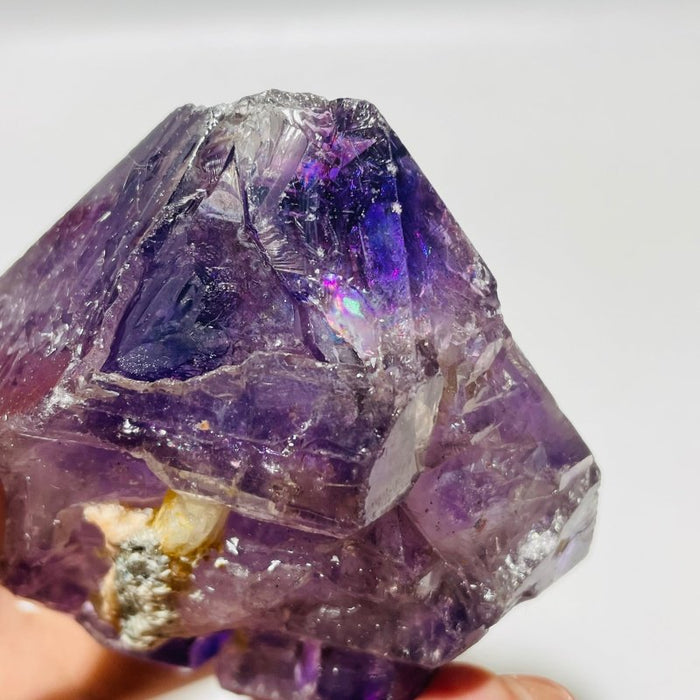 3 Pieces Amethyst Super7 Skeletal Quartz Raw Stone For Collection