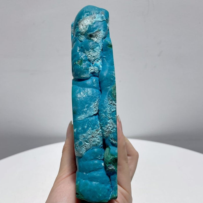 3 Pieces High Quality Chrysocolla Mixed Malachite Slab Specimen