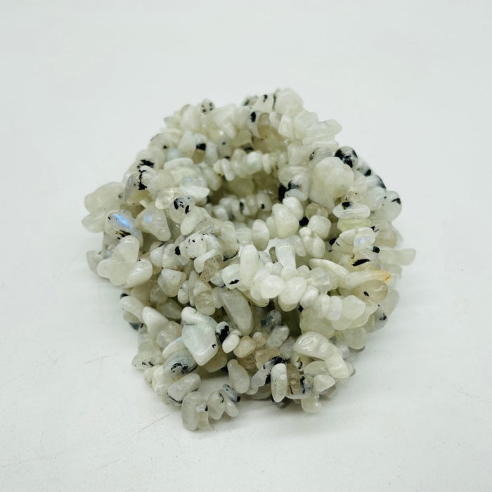 3 Types Chip Bracelet Moonstone Lepidolite Fire Quartz Wholesale