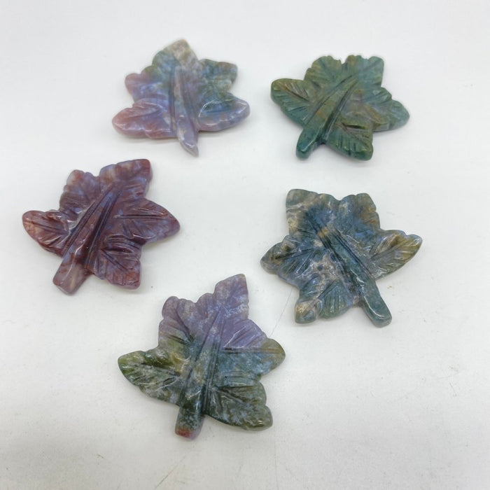 3 Types Crystals Maple Leaves Wholesale