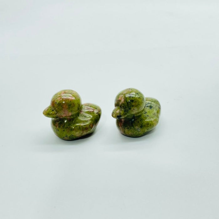 3 Types Duck Carving Wholesale Red Jasper Labradorite