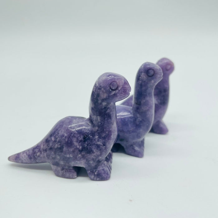 3 Types Stone Dinosaur Chevron Amethyst & Green Aventurine Carving Wholesale