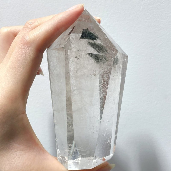 3.3-4in 3 Pieces Beautiful Garden Quartz Tower