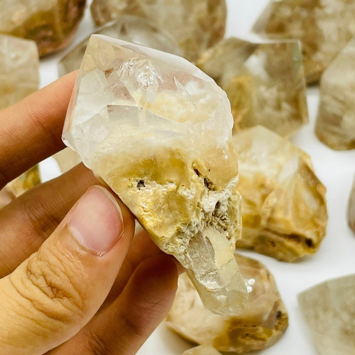 33 Pieces High Quality Rabbit Hair Rutilated Quartz Points
