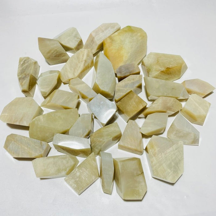 33 Pieces Large Blue Moonstone Free Form