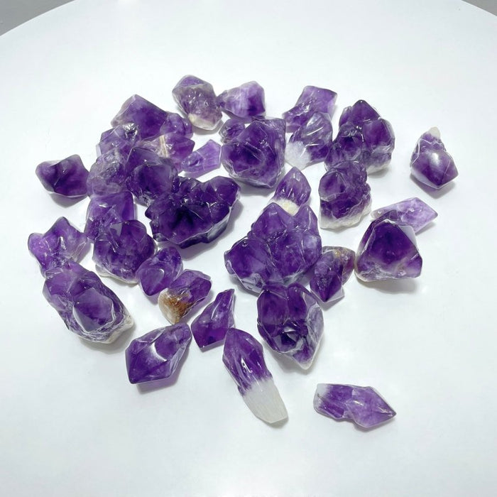35 Pieces Amethyst Polished Cluster