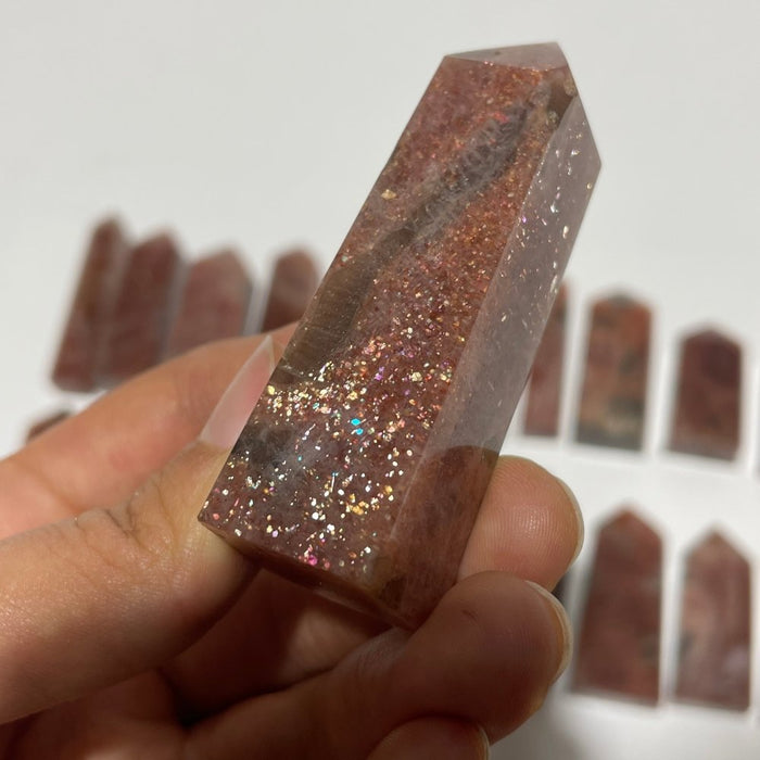 35 Pieces High Quality Sunstone Points
