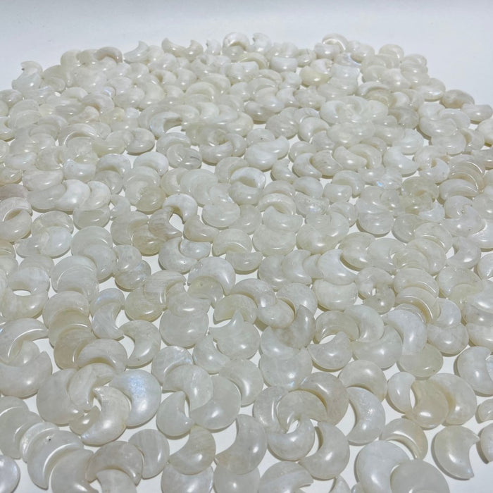 370 Pieces Mini Sri Lanka Moonstone Moon For DIY Pendant