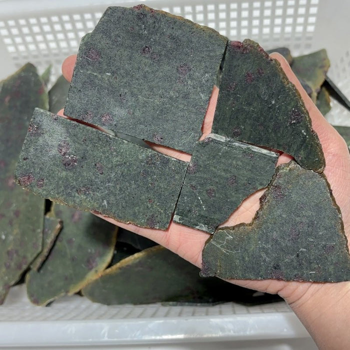 3.95kg (8.7lbs) Red Garnet Thin Section Slab