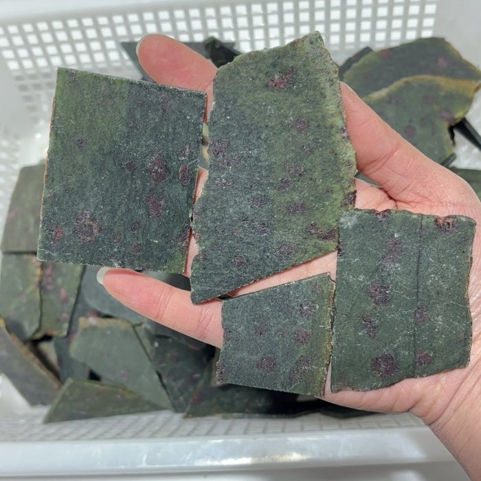 3.95kg (8.7lbs) Red Garnet Thin Section Slab