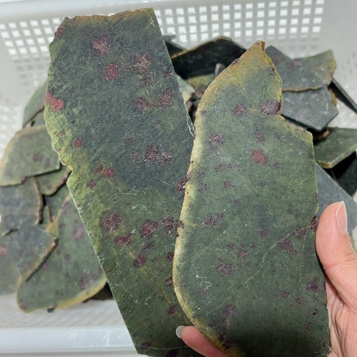 3.95kg (8.7lbs) Red Garnet Thin Section Slab